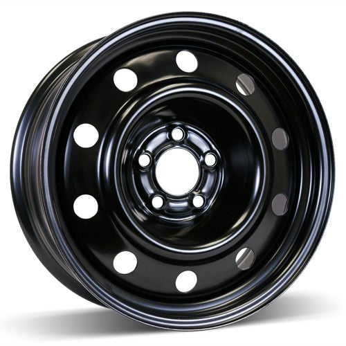 RSSW - Steel - Black - Black - 17" x 7", 21 Offset, 5x115 (Bolt Pattern), 71.5mm HUB