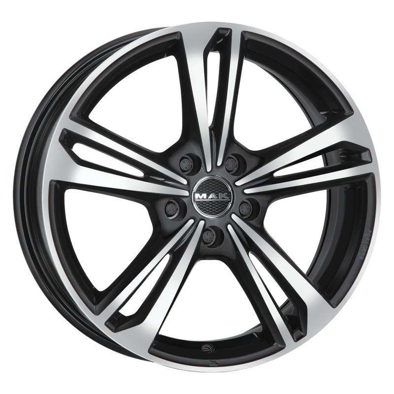 Mak Wheels - EMBLEMA - Black - BLACK MIRROR - 16" x 6.5", 25 Offset, 4x108 (Bolt Pattern), 65.1mm HUB