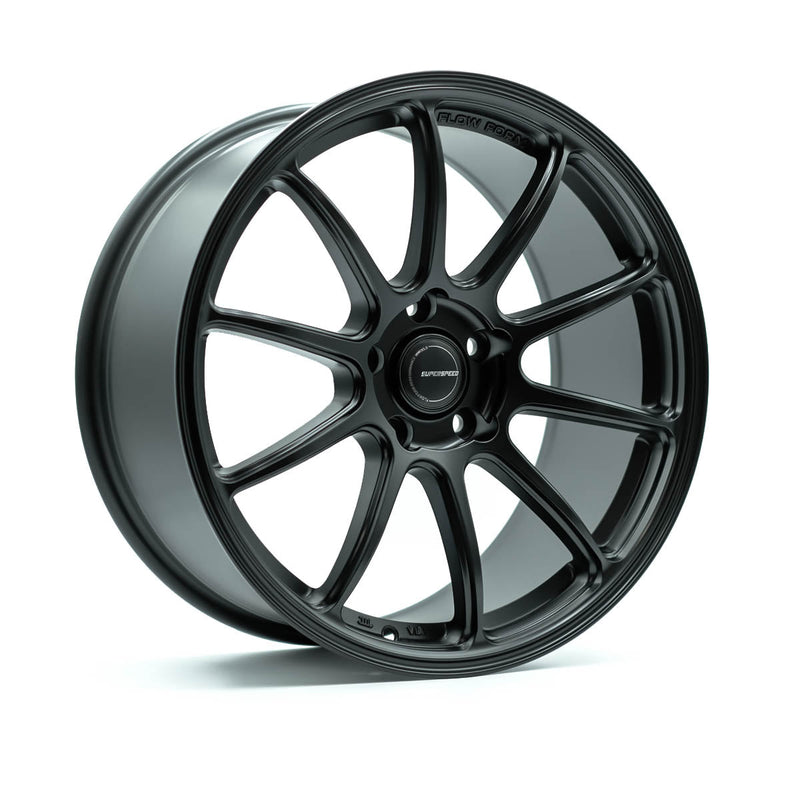 Superspeed - RF03RR - Black - Matt Black - 18" x 8.5", 45 Offset, 5x112 (Bolt Pattern), 57mm HUB