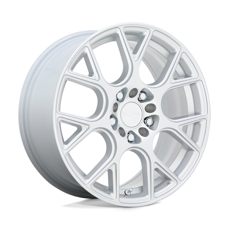 Ruff - DRIFT - Silver - Silver - 17" x 7.5", 38 Offset, 5x112/120 (Bolt Pattern), 76.1mm HUB