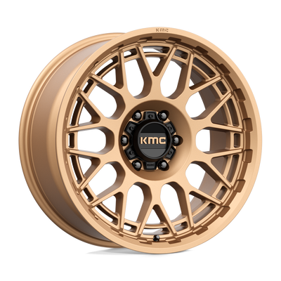 KMC Wheels - KM722 TECHNIC - Bronze - MATTE BRONZE - 20" x 9", 18 Offset, 6x135 (Bolt Pattern), 87.1mm HUB