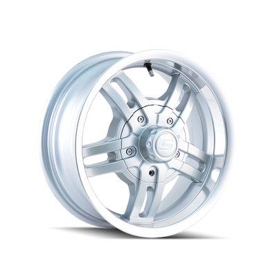 ION Trailer - 12 - Silver - HYPERSILVER - 15" x 6", 0 Offset, 5x120.65 (Bolt Pattern), 83.82mm HUB
