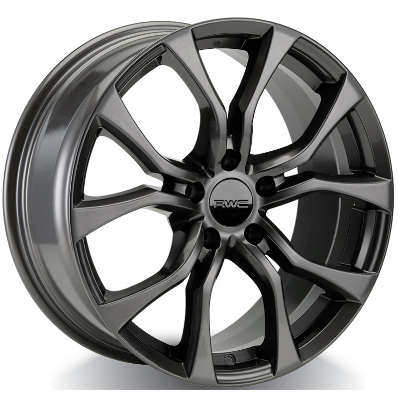 RWC - DC80 - Grey - ANTHRACITE - 18" x 8", 40 Offset, 5x127 (Bolt Pattern), 71.6mm HUB