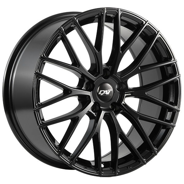 Dai Alloys - Rennsport - Black - Gloss Black - 17" x 7", 40 Offset, 5x100 (Bolt Pattern), 73.1mm HUB