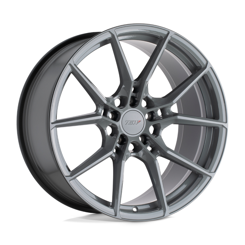 TSW Wheels - NEPTUNE - Gunmetal - BATTLESHIP GRAY - 19" x 8.5", 30 Offset, 5x114.3 (Bolt Pattern), 76.1mm HUB
