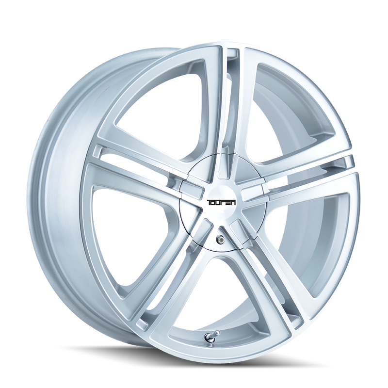 Touren - TR62 - Silver - HYPERSILVER/MACHINED FACE/MACHINED LIP - 17" x 7", 40 Offset, 5x110/115 (Bolt Pattern), 72.6mm HUB