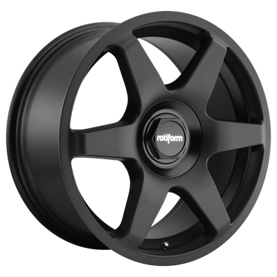 Rotiform - R113 SIX - Gunmetal - MATTE BLACK - 19" x 8.5", 45 Offset, 5x100/112 (Bolt Pattern), 66.56mm HUB