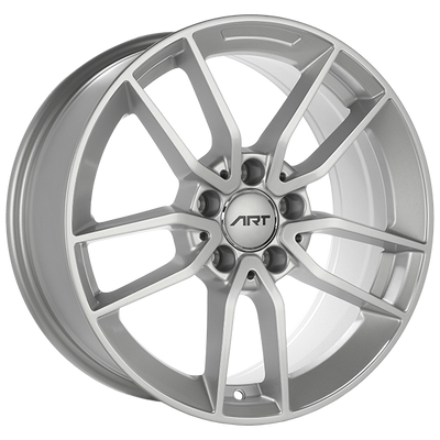 ART - Replica 177 - Silver - Silver - 17" x 7.5", 35 Offset, 5x112 (Bolt Pattern), 66.6mm HUB