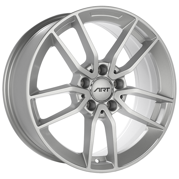 ART - Replica 177 - Silver - Silver - 17" x 7.5", 35 Offset, 5x112 (Bolt Pattern), 66.6mm HUB