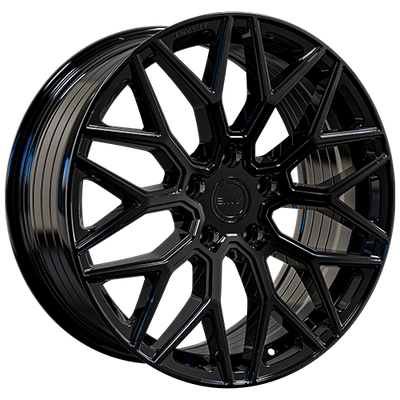 Envy Wheels - FF2GB - Black - GLOSS BLACK - 20" x 8.5", 35 Offset, 5x114.3 (Bolt Pattern), 70.6mm HUB
