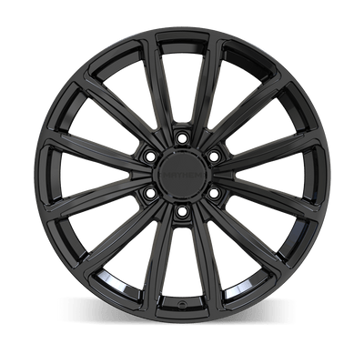 Mayhem - BLIZZARD - Black - GLOSS BLACK - 18" x 9", 25 Offset, 8x170 (Bolt Pattern), 125.2mm HUB