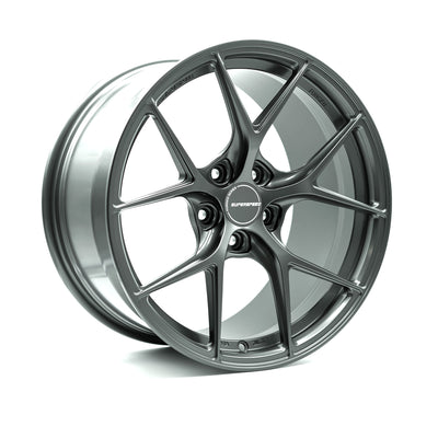 Superspeed - PF05RR - Gunmetal - Matt Gunmetal - 18" x 8.5", 42 Offset, 5x112 (Bolt Pattern), 57mm HUB