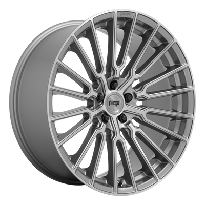 Niche - M251 PREMIO - Gunmetal - PLATINUM - 20" x 9", 35 Offset, 5x120 (Bolt Pattern), 72.56mm HUB