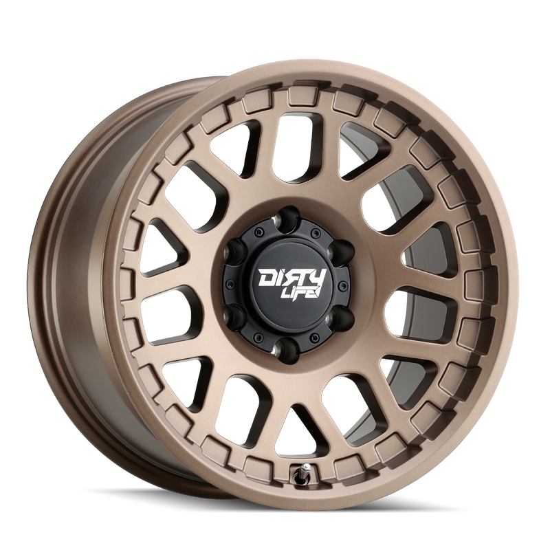 Dirty Life - MESA - Bronze - DARK BRONZE - 17" x 9", -12 Offset, 6x135 (Bolt Pattern), 87.1mm HUB