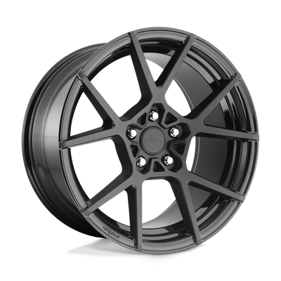 Rotiform - R139 KPS - Black - MATTE BLACK - 20" x 8.5", 35 Offset, 5x120 (Bolt Pattern), 72.6mm HUB