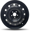 DTD - Steel - Black - Gloss Black - 16" x 6.5", 40 Offset, 5x100 (Bolt pattern), 57,10mm HUB