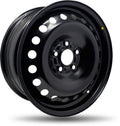 DTD - Steel - Black - Gloss Black - 16" x 6.5", 52 Offset, 5x108 (Bolt pattern), 63,30mm HUB