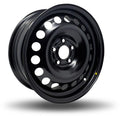 DTD - Steel - Black - Gloss Black - 16" x 6.5", 37 Offset, 5x110 (Bolt pattern), 65,10mm HUB