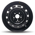 DTD - Steel - Black - Gloss Black - 16" x 6.5", 42 Offset, 5x114.3 (Bolt pattern), 64,10mm HUB