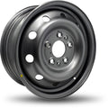 DTD - Steel - Silver - Gloss Silver - 16" x 6.5", 68 Offset, 5x130 (Bolt pattern), 78,10mm HUB