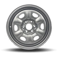 DTD - Steel - Silver - Gloss Silver - 16" x 7", 30 Offset, 6x120 (Bolt pattern), 67,10mm HUB
