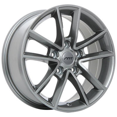ART - Replica 48 - Gunmetal - Gunmetal - 17" x 7.5", 35 Offset, 5x127 (Bolt Pattern), 71.5mm HUB