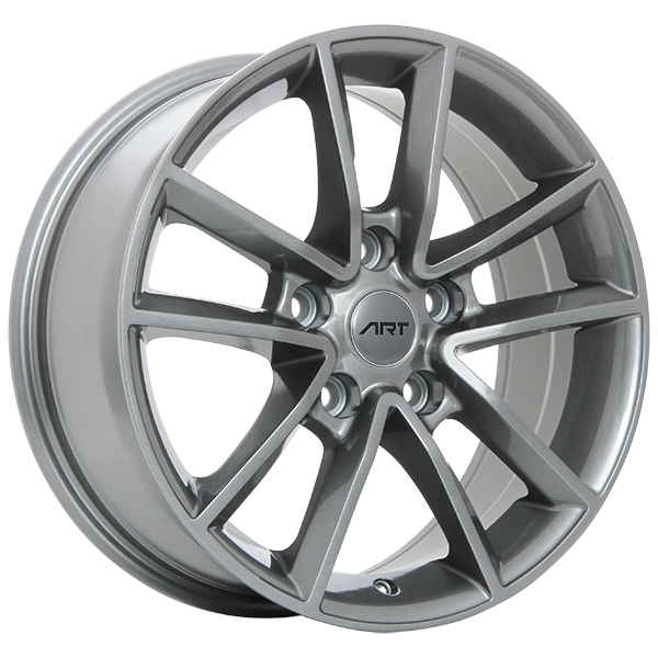 ART - Replica 48 - Gunmetal - Gunmetal - 17" x 7.5", 35 Offset, 5x127 (Bolt Pattern), 71.5mm HUB