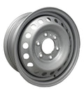 DTD - Steel - Silver - Gloss Silver - 16" x 7", 55 Offset, 6x139.7 (Bolt pattern), 93,10mm HUB