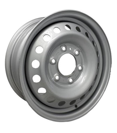 DTD - Steel - Silver - Gloss Silver - 16" x 7", 55 Offset, 6x139.7 (Bolt pattern), 93,10mm HUB