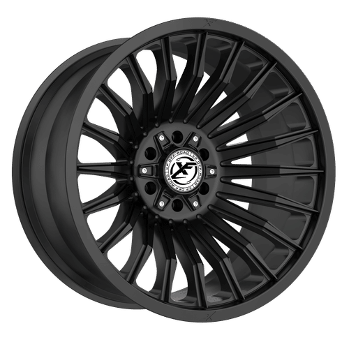 XF Off-Road - XF-231 - Black - Satin Black Dark Tint - 22" x 10", -18 Offset, 6x135/139.7 (Bolt pattern), 106.4mm HUB