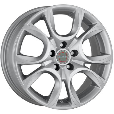 Mak Wheels - TORINO W - Silver - SILVER - 16" x 7", 41 Offset, 5x110 (Bolt Pattern), 65.1mm HUB