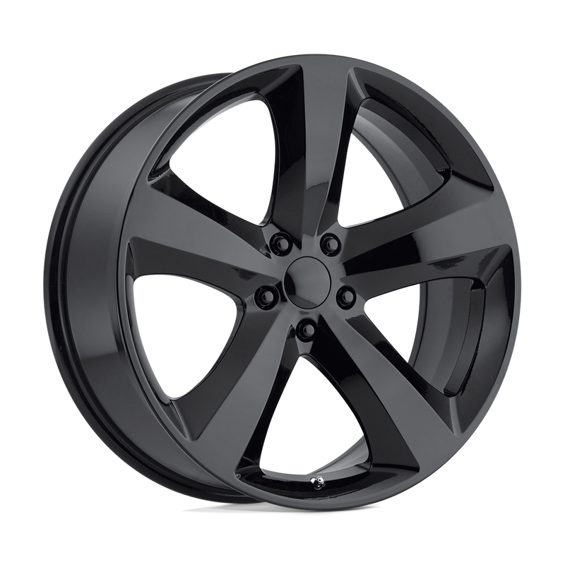 OE Creations - PR170 - Black - GLOSS BLACK - 20" x 8", 24 Offset, 5x115 (Bolt Pattern), 71.5mm HUB
