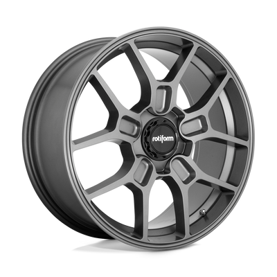 Rotiform - R178 ZMO - Gunmetal - MATTE ANTHRACITE - 19" x 8.5", 45 Offset, 5x108 (Bolt Pattern), 72.6mm HUB