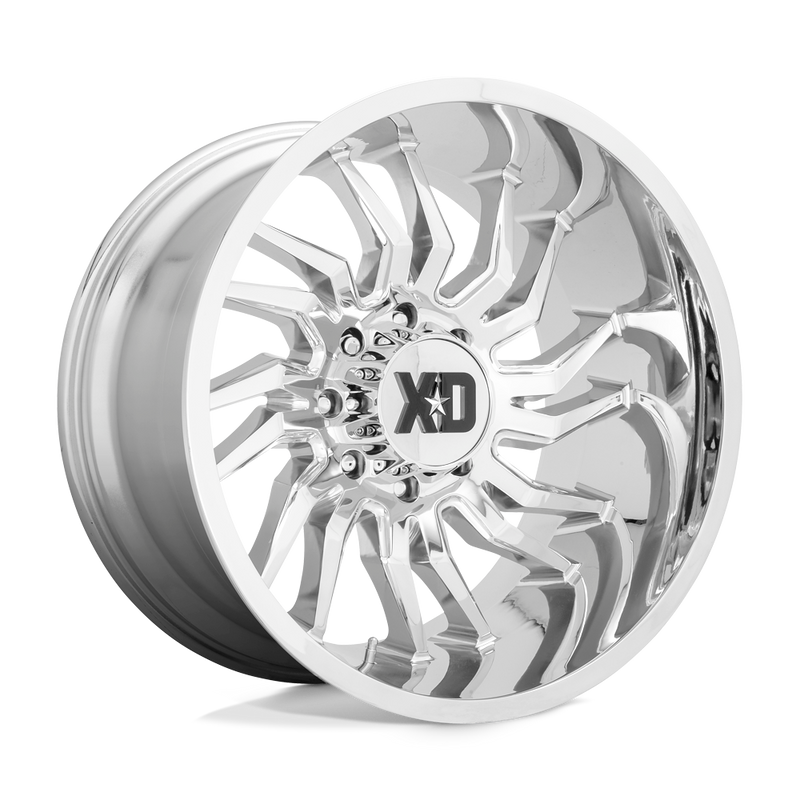 XD Series - XD858 TENSION - Chrome - CHROME - 22" x 10", -18 Offset, 6x135 (Bolt Pattern), 87.1mm HUB