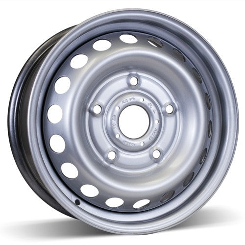 RSSW - Steel - Silver - Silver - 16" x 6.5", 60 Offset, 5x160 (Bolt Pattern), 65.1mm HUB