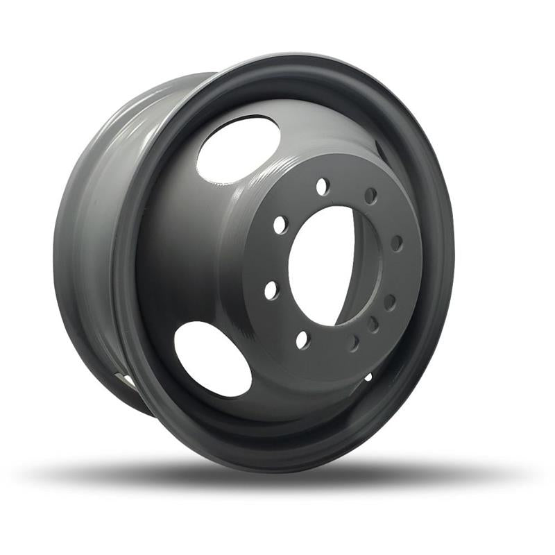 DTD - Steel - Grey - Gloss Grey - 16" x 6", 136 Offset, 8x165.1 (Bolt pattern), 121,30mm HUB