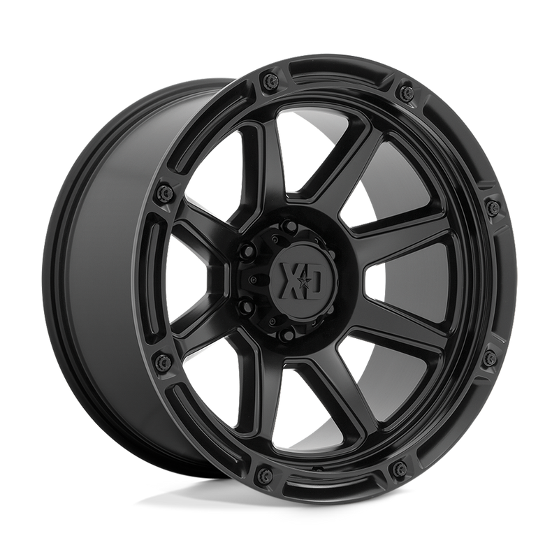 XD Series - XD863 - Black - SATIN BLACK - 20" x 9", 0 Offset, 6x120 (Bolt Pattern), 66.9mm HUB