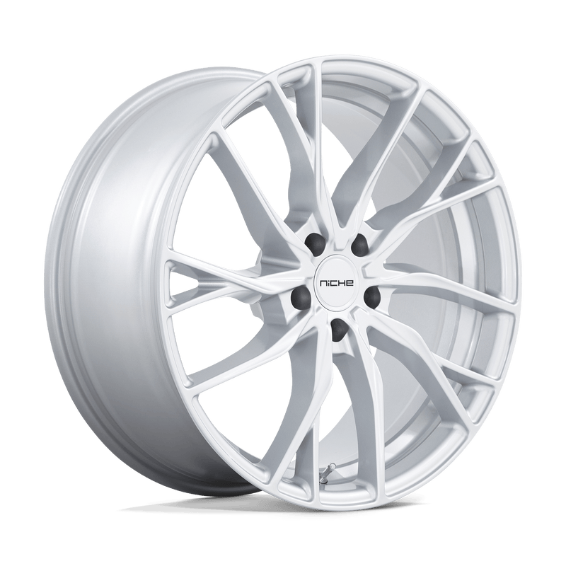 Niche - M273 NOVARA - Silver - SILVER - 20" x 10.5", 20 Offset, 5x114.3 (Bolt Pattern), 72.6mm HUB
