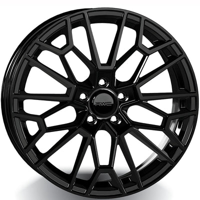 RWC - BM696 - Black - 19" x 8", 30 Offset, 5x112 (Bolt pattern), 66.7mm HUB