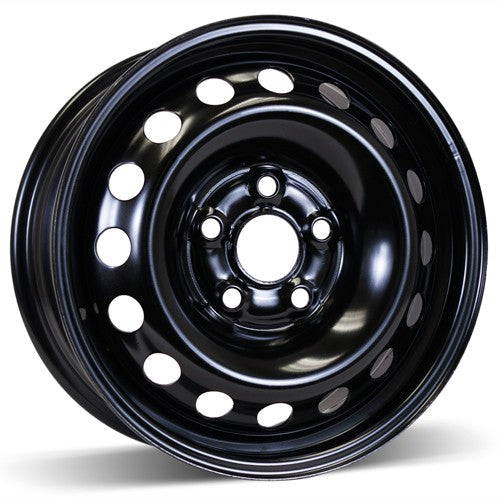 RSSW - Steel - Black - Black - 16" x 7", 50 Offset, 5x120 (Bolt Pattern), 64.1mm HUB