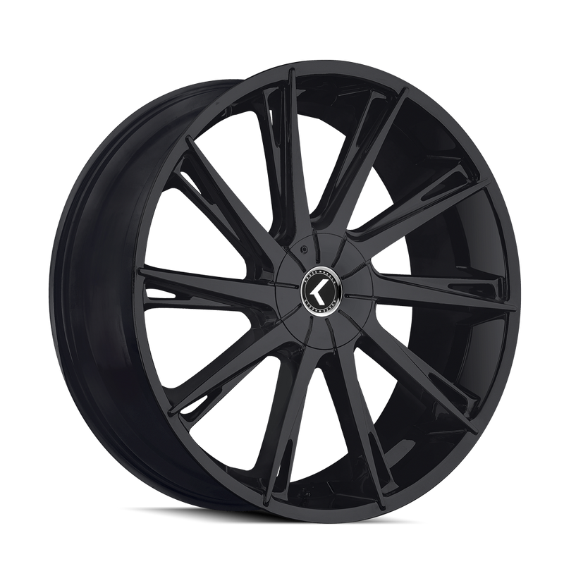 Kraze Wheels - SWAGG - Black - SATIN BLACK - 26" x 10", 30 Offset, 6x135/139.7 (Bolt Pattern), 100.3mm HUB