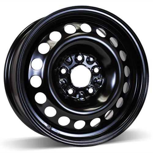 RSSW - Steel - Black - Black - 18" x 7", 45 Offset, 5x120 (Bolt Pattern), 64.1mm HUB