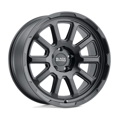 Black Rhino - CHASE - Black - MATTE BLACK - 18" x 9.5", 0 Offset, 5x139.7 (Bolt Pattern), 78.1mm HUB