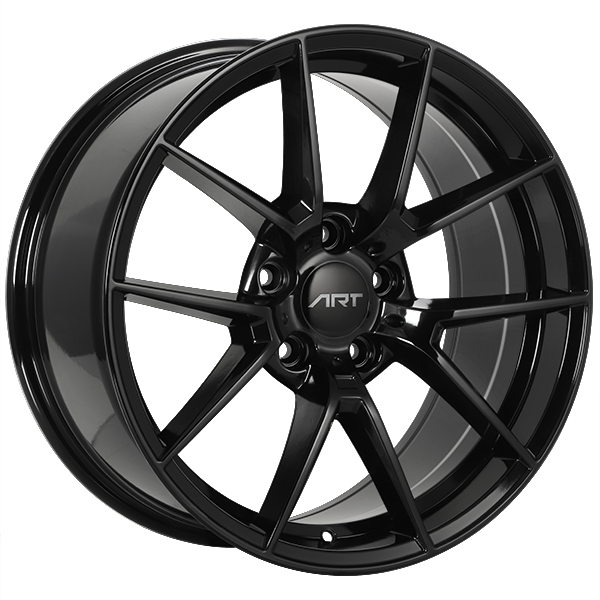 ART - Replica 133 - Black - Gloss Black - 18" x 8.5", 35 Offset, 5x120 (Bolt Pattern), 72.6mm HUB