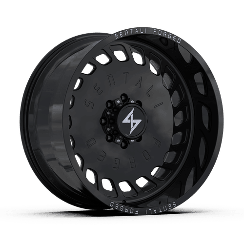 Sentali - Forged SF-4 - Black - Gloss Black - 30" x 16", -99 Offset, 6x135 (Bolt pattern), 87.1mm HUB
