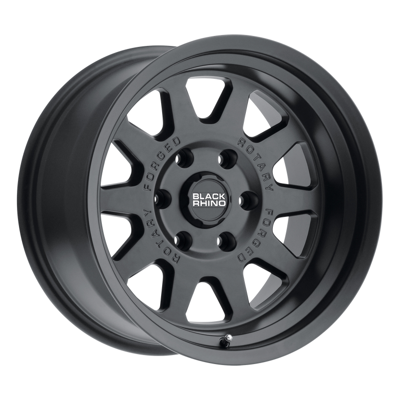 Black Rhino - STADIUM - Gunmetal - MATTE BLACK - 20" x 9.5", -18 Offset, 6x139.7 (Bolt Pattern), 112.1mm HUB