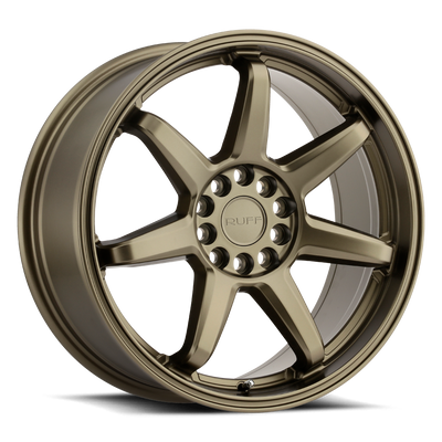 Ruff - SHIFT - Bronze - Bronze - 17" x 7.5", 38 Offset, 4x100/114.3 (Bolt Pattern), 72.1mm HUB