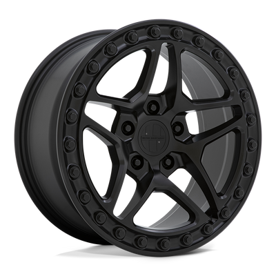 Victor Equipment Wheels - BERG - Black - MATTE BLACK - 18" x 8", 10 Offset, 5x130 (Bolt Pattern), 71.5mm HUB