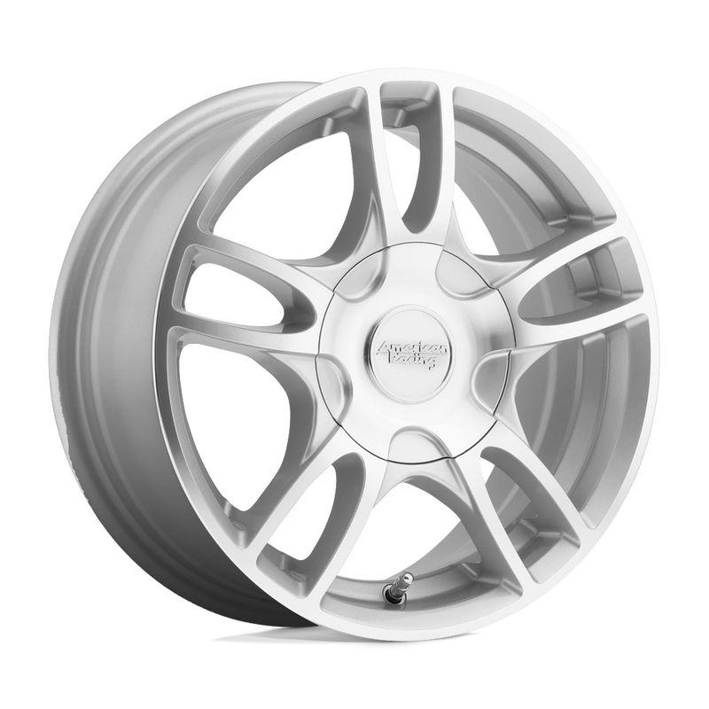 American Racing - AR919 ESTRELLA 2 - Silver - Silver Machined - 16" x 7", 40 Offset, 5x110/115 (Bolt Pattern), 72.6mm HUB