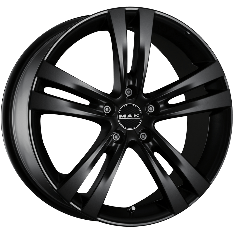 Mak Wheels - ZENITH - Black - MATTE BLACK - 16" x 6.5", 35 Offset, 5x112 (Bolt Pattern), 76mm HUB